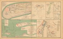Civil War Atlas; Plate 63; Siege Operations Against Fort Morgan
