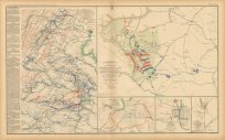 Civil War Atlas; Plate 74; Central Virginia; Dinwiddle C.H.; Montgomery