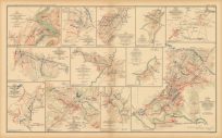 Civil War Atlas; Plate 82; Map of Engagement at Harpers Ferry