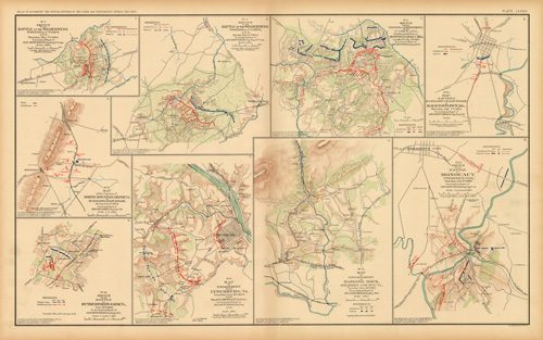 Civil War Atlas; Plate 83; Engagement Near Lynchburg