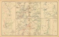 Civil War Atlas; Plate 87; Maps of Mine Run Va.