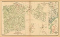 Civil War Atlas; Plate 91; Map of Spotsylvania County; Hanover Junction