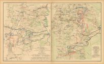 Civil War Atlas; Plate 99; Maps of Battles of Winchester