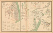 Civil War Atlas; Plate 105; Rebel Defenses of Mobile