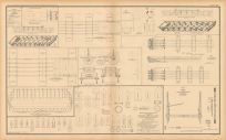 Civil War Atlas: Plate 106; Drawings of Canvas Pontoon Boats