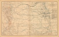 Civil War Atlas; Plate 119; Map of the States of Kansas