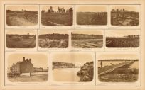 Civil War Atlas: Plate 125; Dutch Gap - as Finished; Pontoon Bridge
