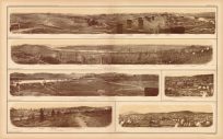 Civil War Atlas; Plate 130; Photographic Views of Knoxville and Chattanooga