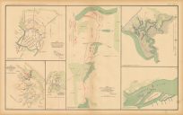 Civil War Atlas: Plate 135-B; Map of Fort Anderson; Franklin