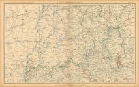 Civil War Atlas; Plate 151; Topographical Map of the Theatre of War; Illinois