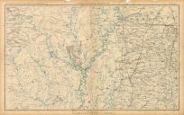 Civil War Atlas; Plate 154; Topographical Map of the Theatre of War; Arkansas