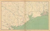Civil War Atlas: Plate 157; Parts of Texas and Louisiana