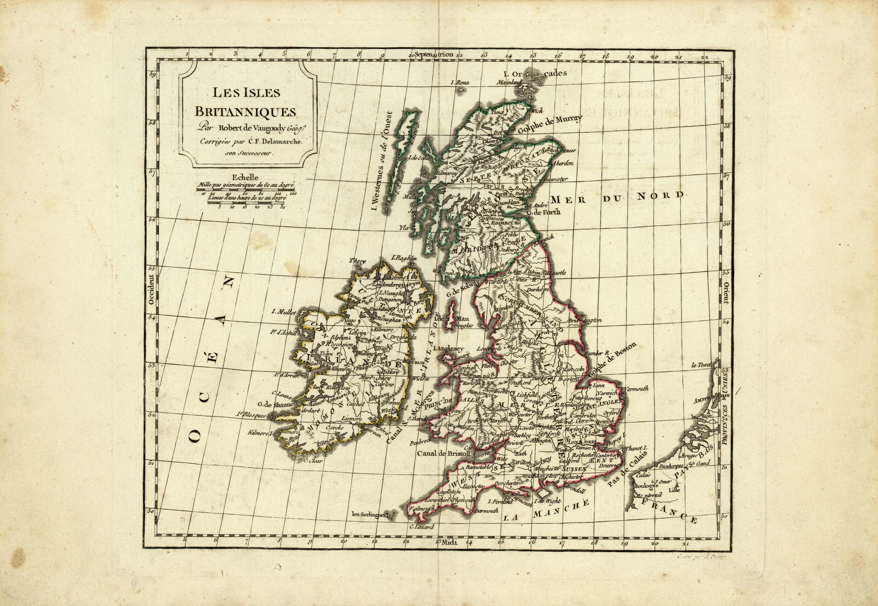 Les Isles Britanniques (British Isles)