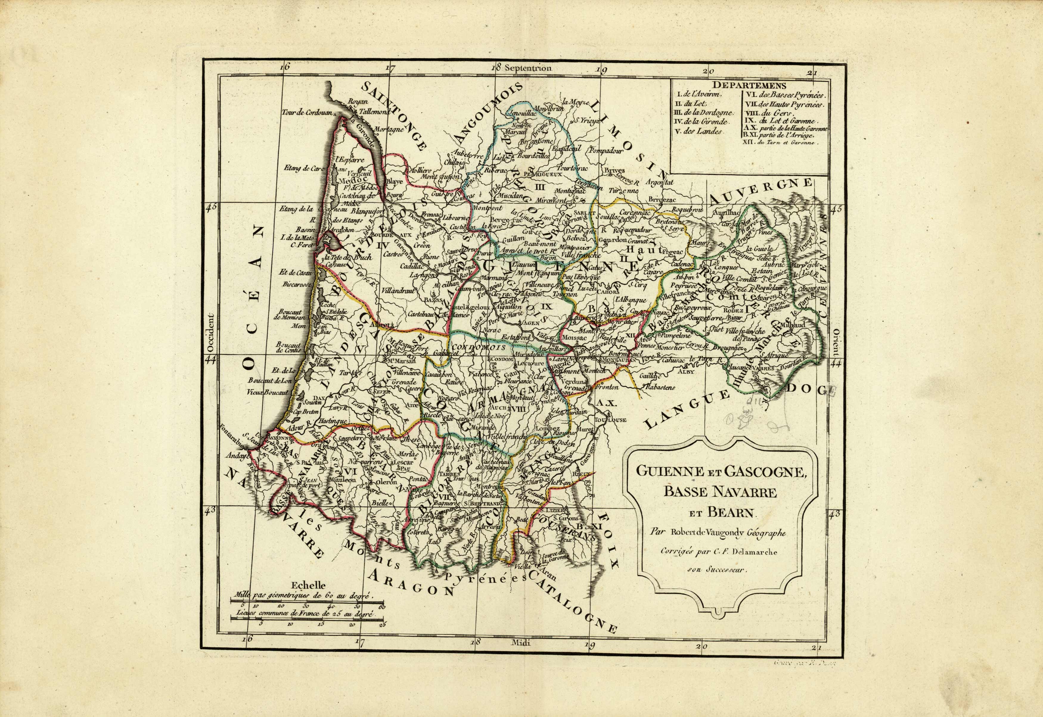 Guienne et Gascogne