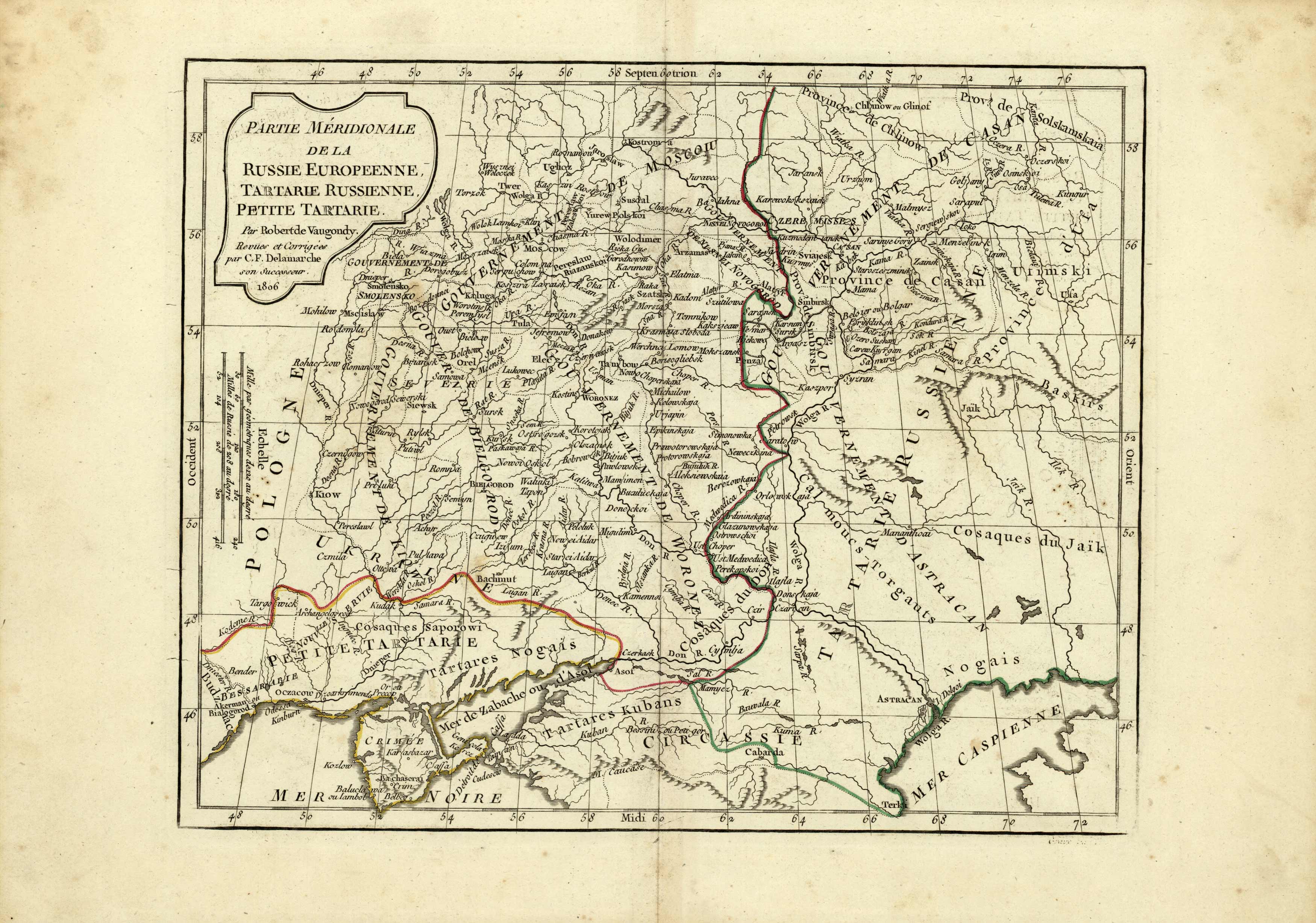 Partie Meridionale de la Russie Europeenne