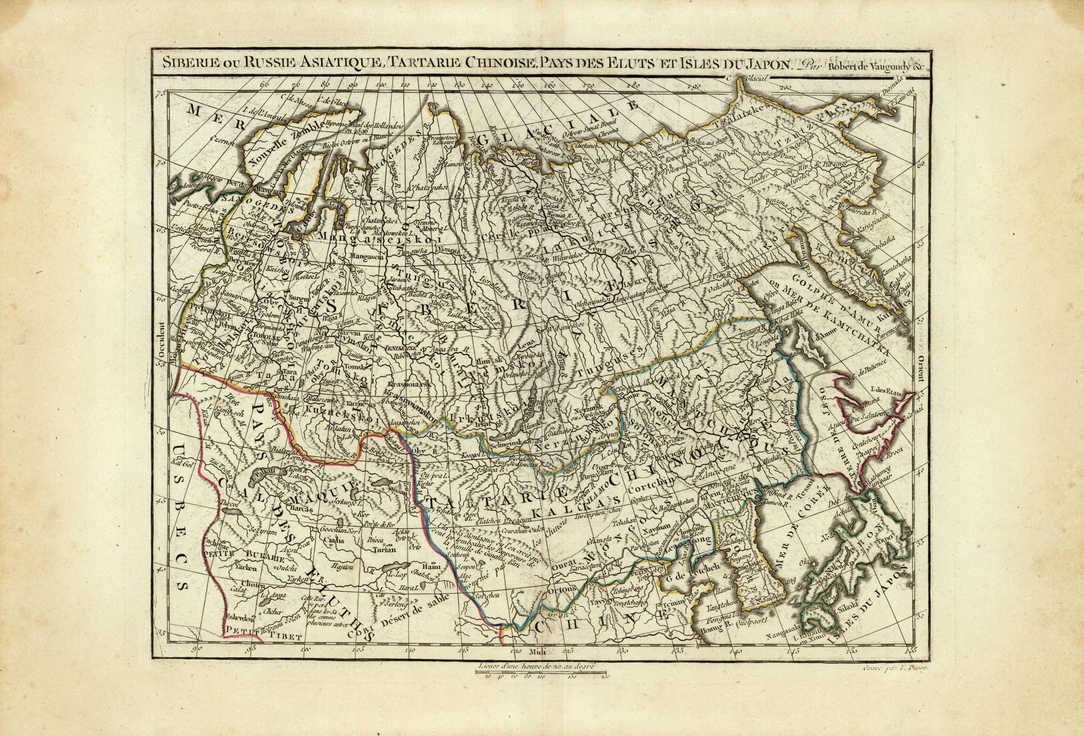 Siberie ou Russie Asiatique