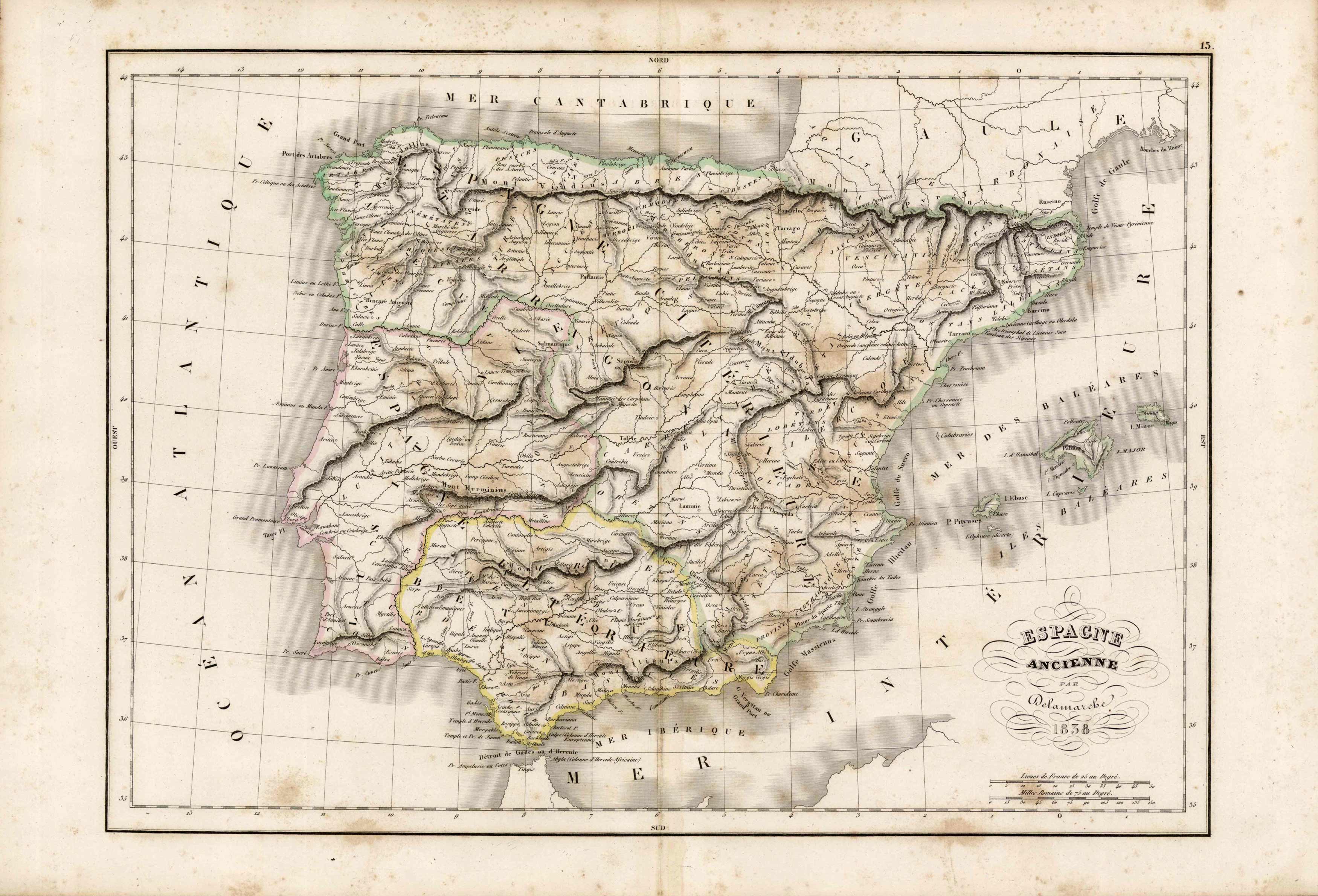 Espagne Ancienne par Delamarche Espagne Ancienne par Delamarche