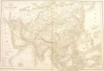 Carte de LAsie (Asia)'