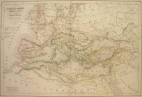 Carte de LEmpire Romain depuis L'Avenement D'Auguste Jusqu au traite de paix L'Empereur Diocletien (Roman Empire)'
