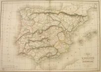 Carte de LEspagne et du Portugal (Spain and Portugal)'