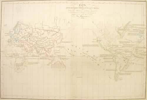 Carte de Letat du Monde Vers la Fin du XVeme Siecle (State of the World in the 15th Century)'
