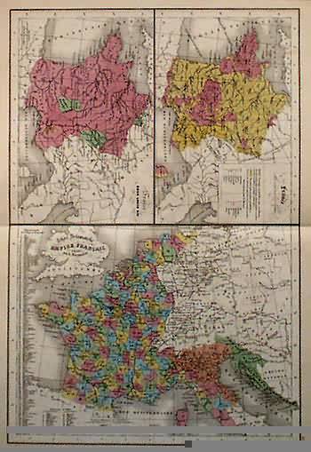 France Mineralgique - France Sous Louis XIV - Empire Francais 1812