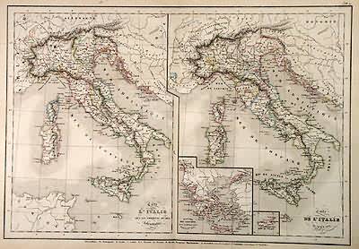 Carte de LItalie (ANCIENT ITALY)'