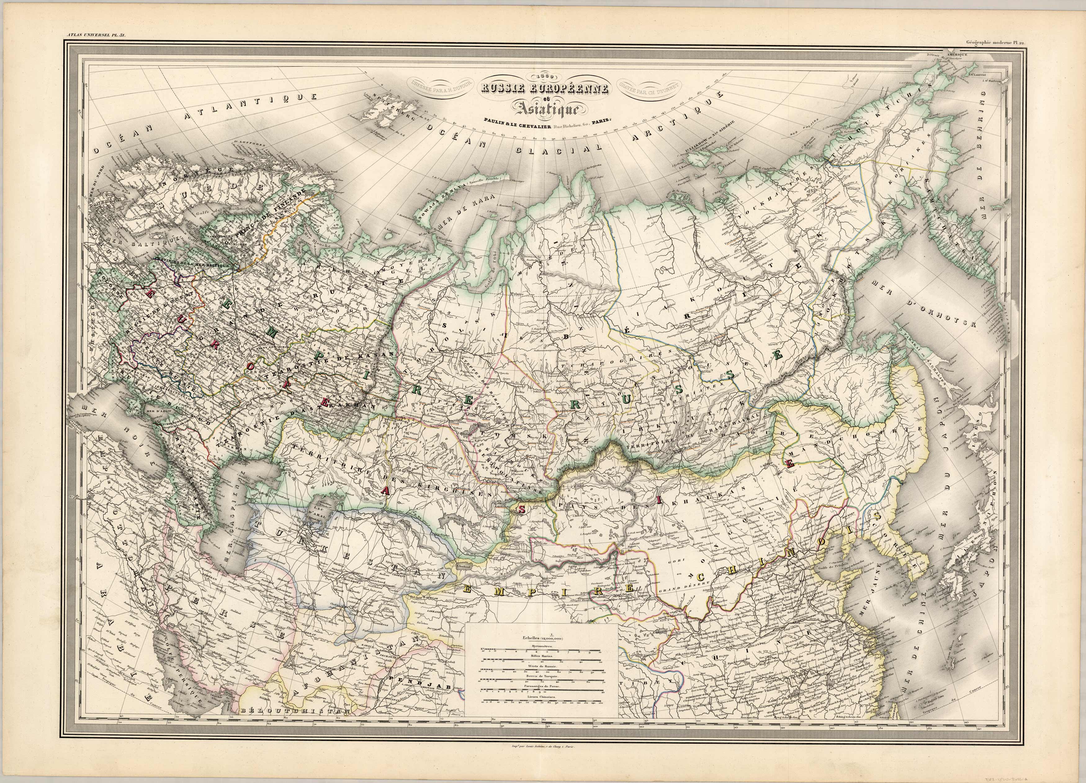 Russie Europeenne et Asiatique