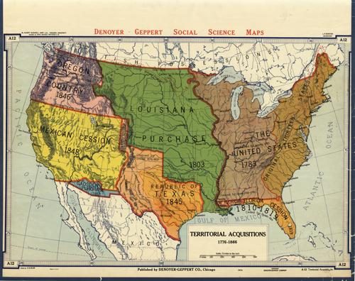 Territorial Acquisitions 1776-1866