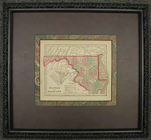 FRAMED Delaware and Maryland FRAMED Delaware and Maryland
