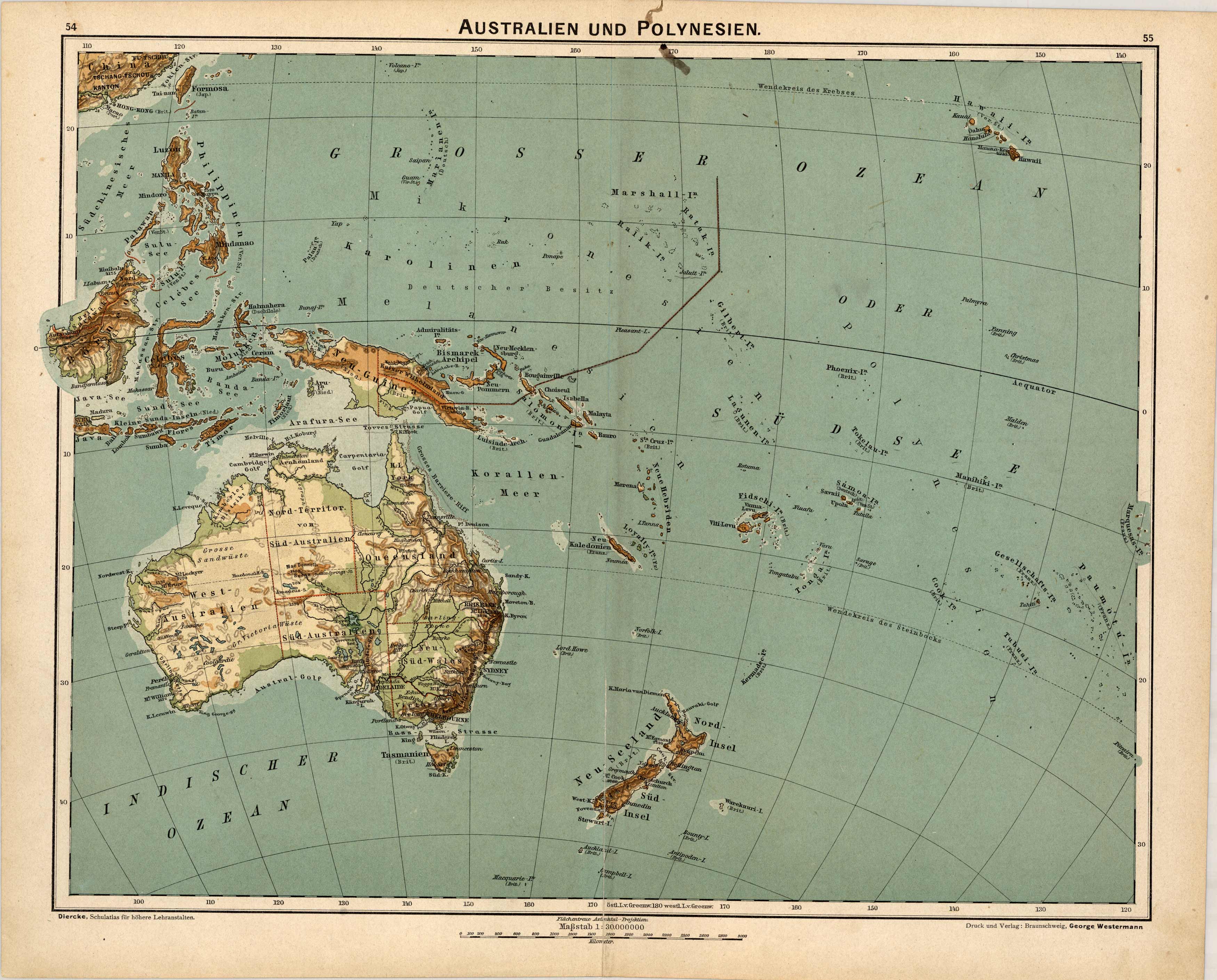 Australien und Polynesien (Australia and Polynesia)