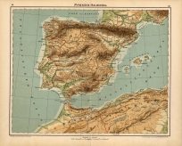 Pyrenï¿½en-Halbinsel (Pyrenean Peninsula[Iberia])