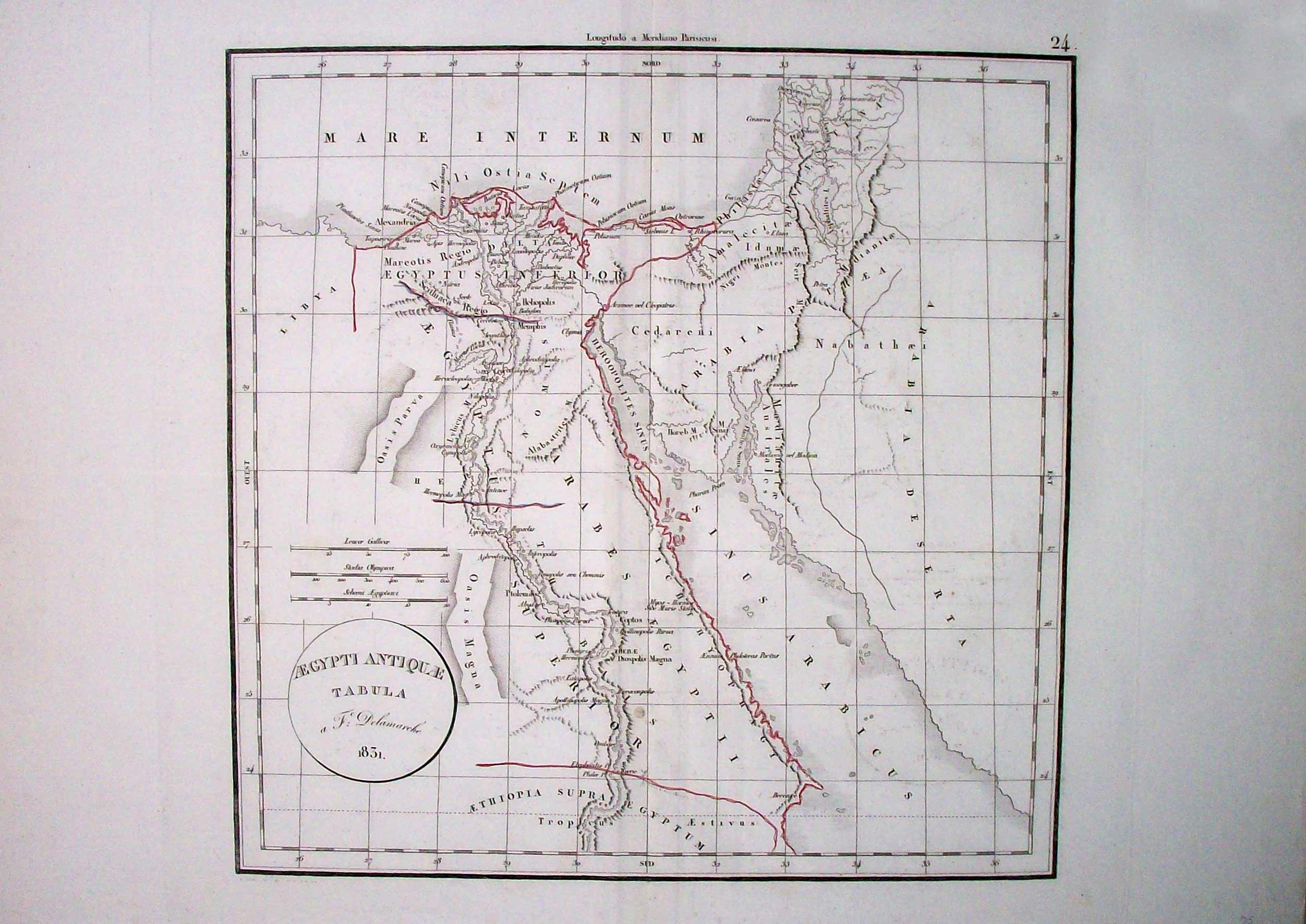 Aegypti Antiquae Tabula Aegypti Antiquae Tabula