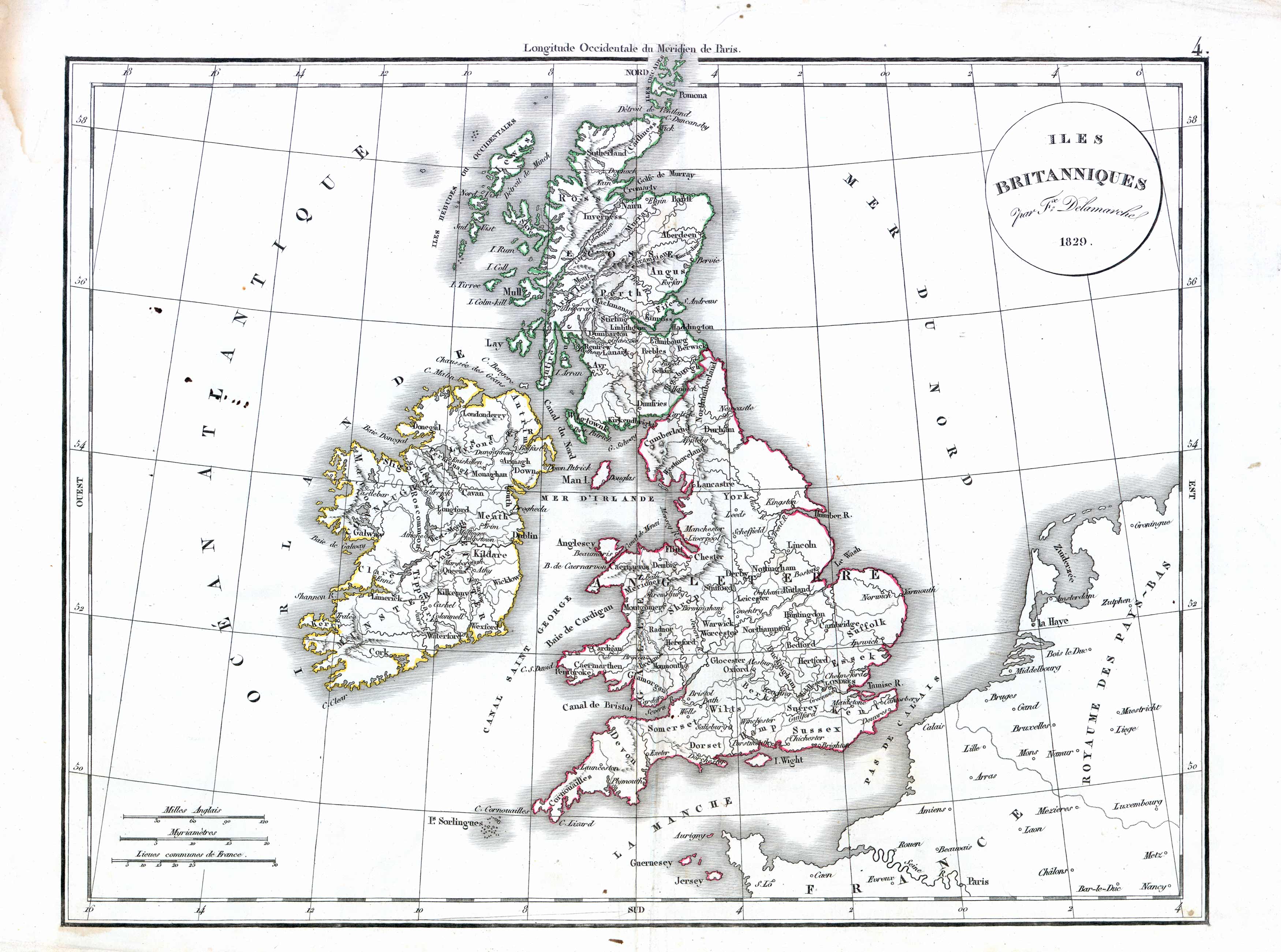 Iles Britanniques ( BRITISH ISLES )