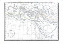 Carte de la Dispersion des Peuples apres le Deluge (MEDITERRANEAN REGION)