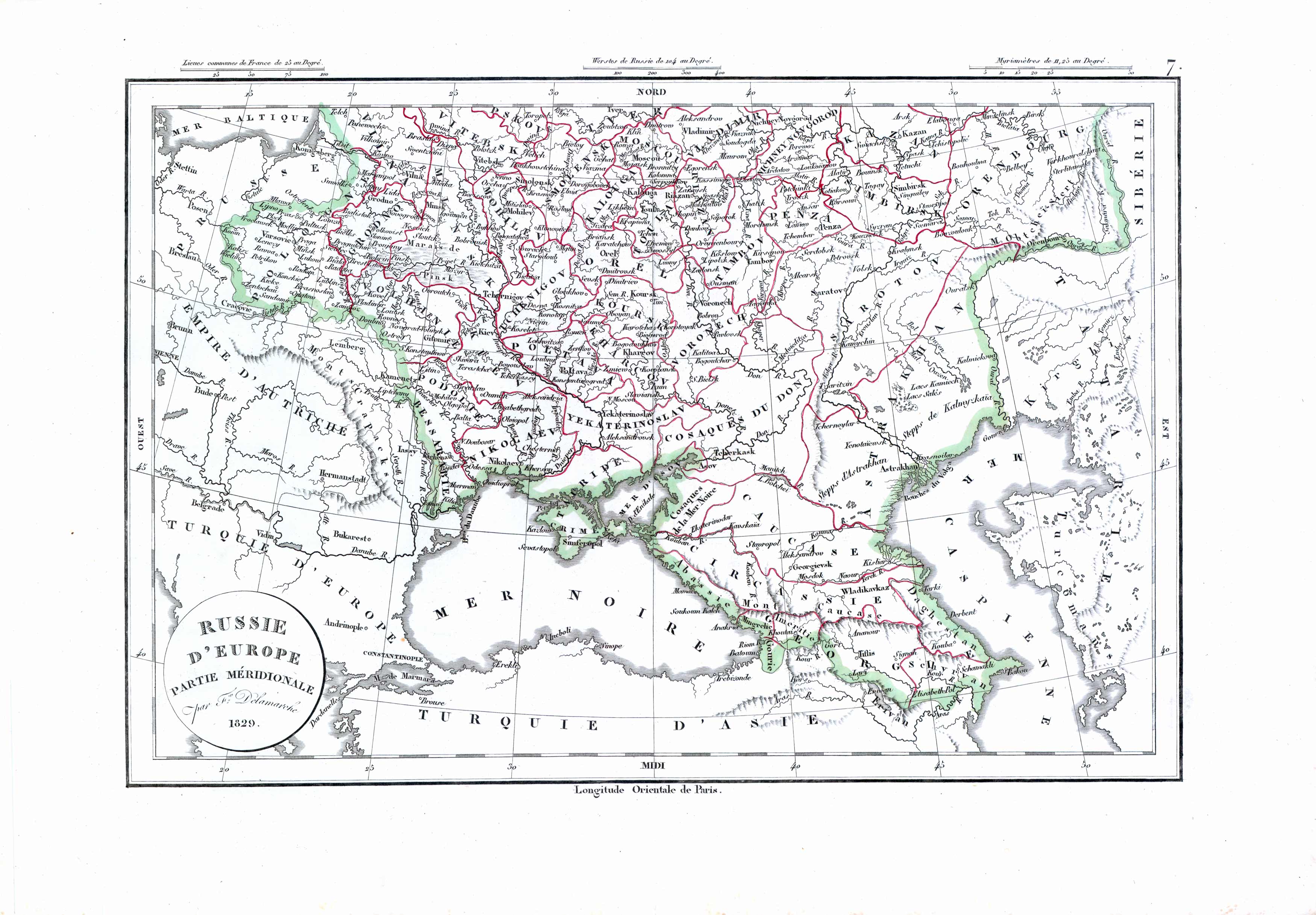 Russie dEurope Partie Meridionale (SOUTHERN RUSSIA)'