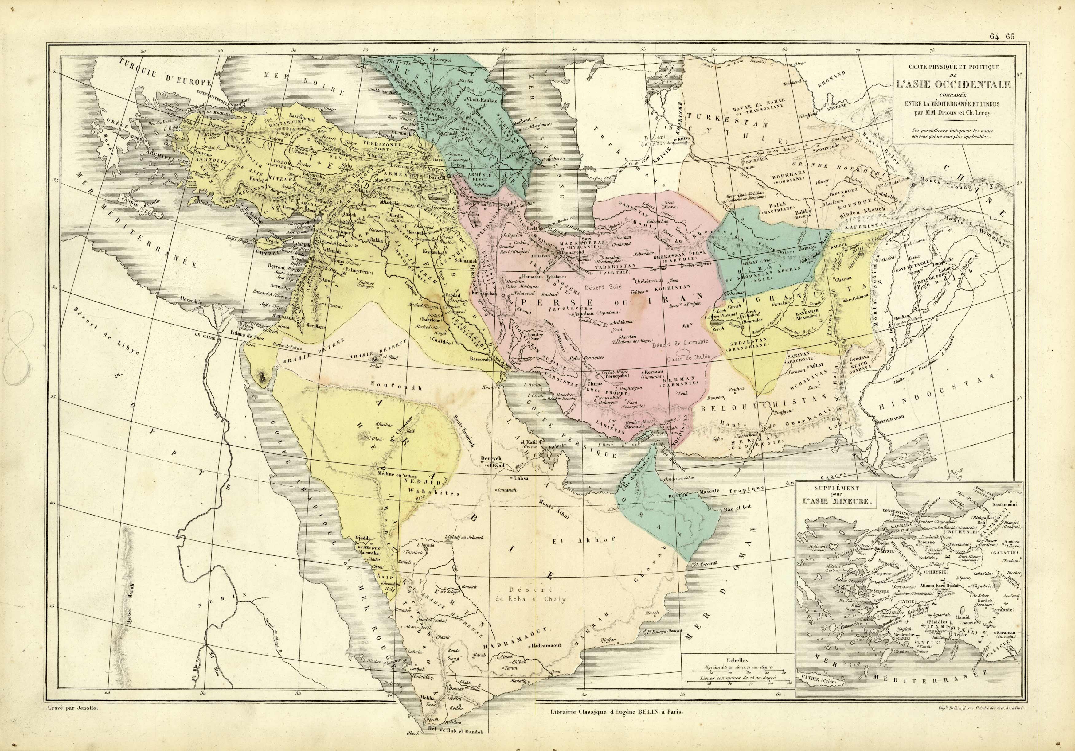 LAsie Occidentale (Western Asia)'