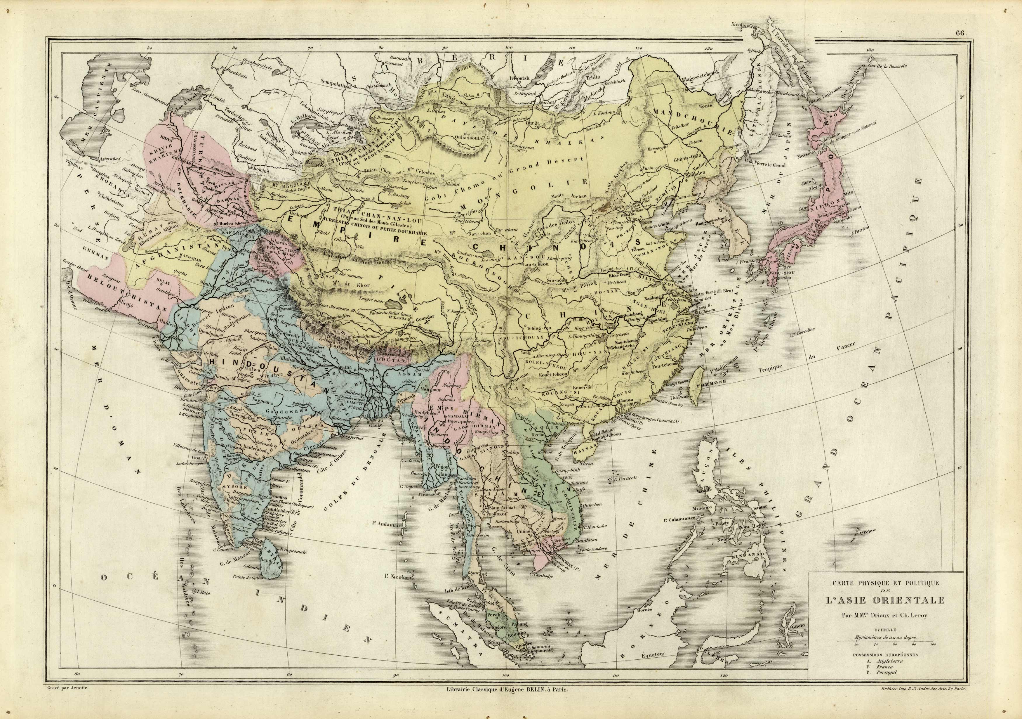 LAsie Orientale (Eastern Asia)'