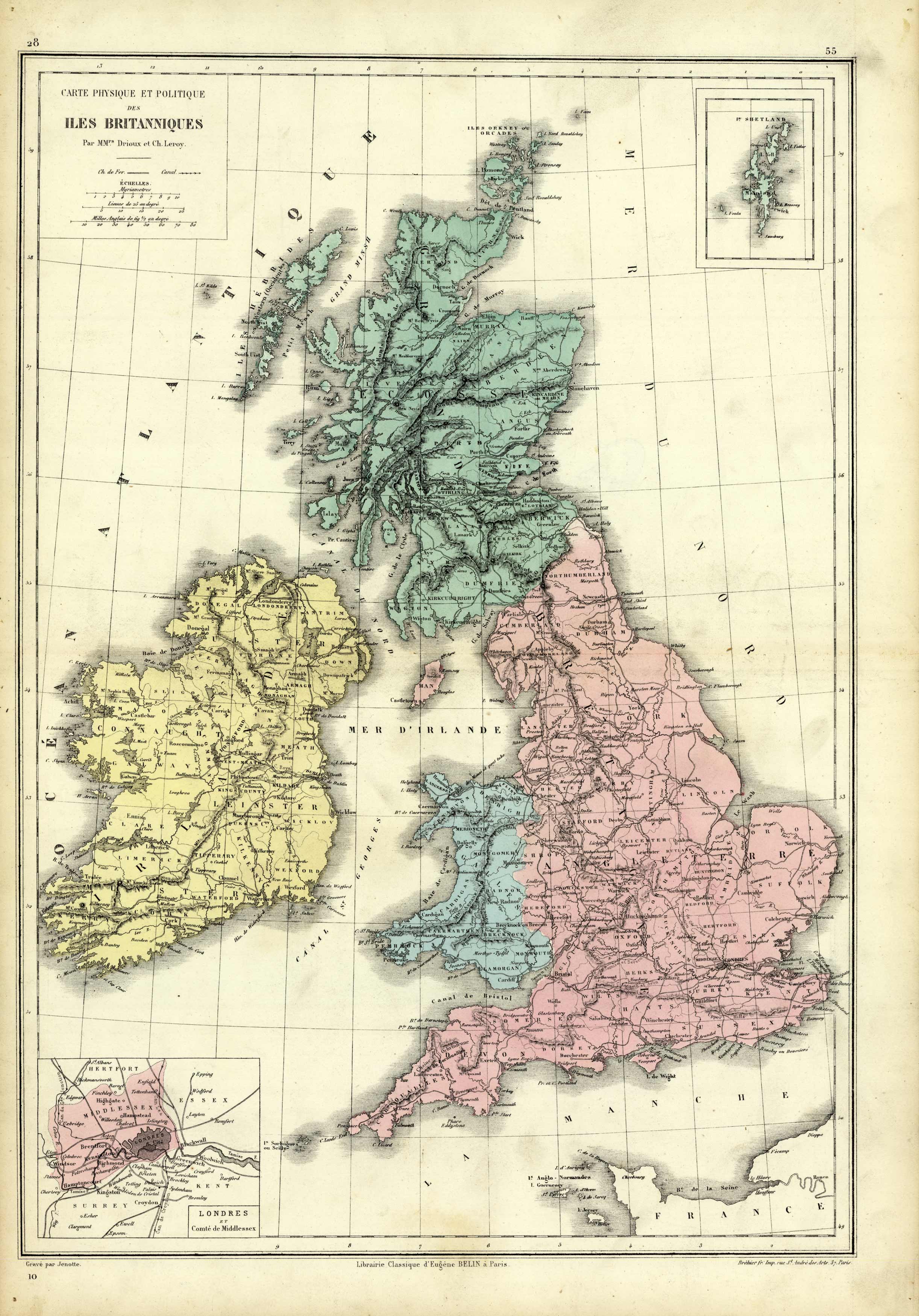 Iles Britanniques (British Isles)