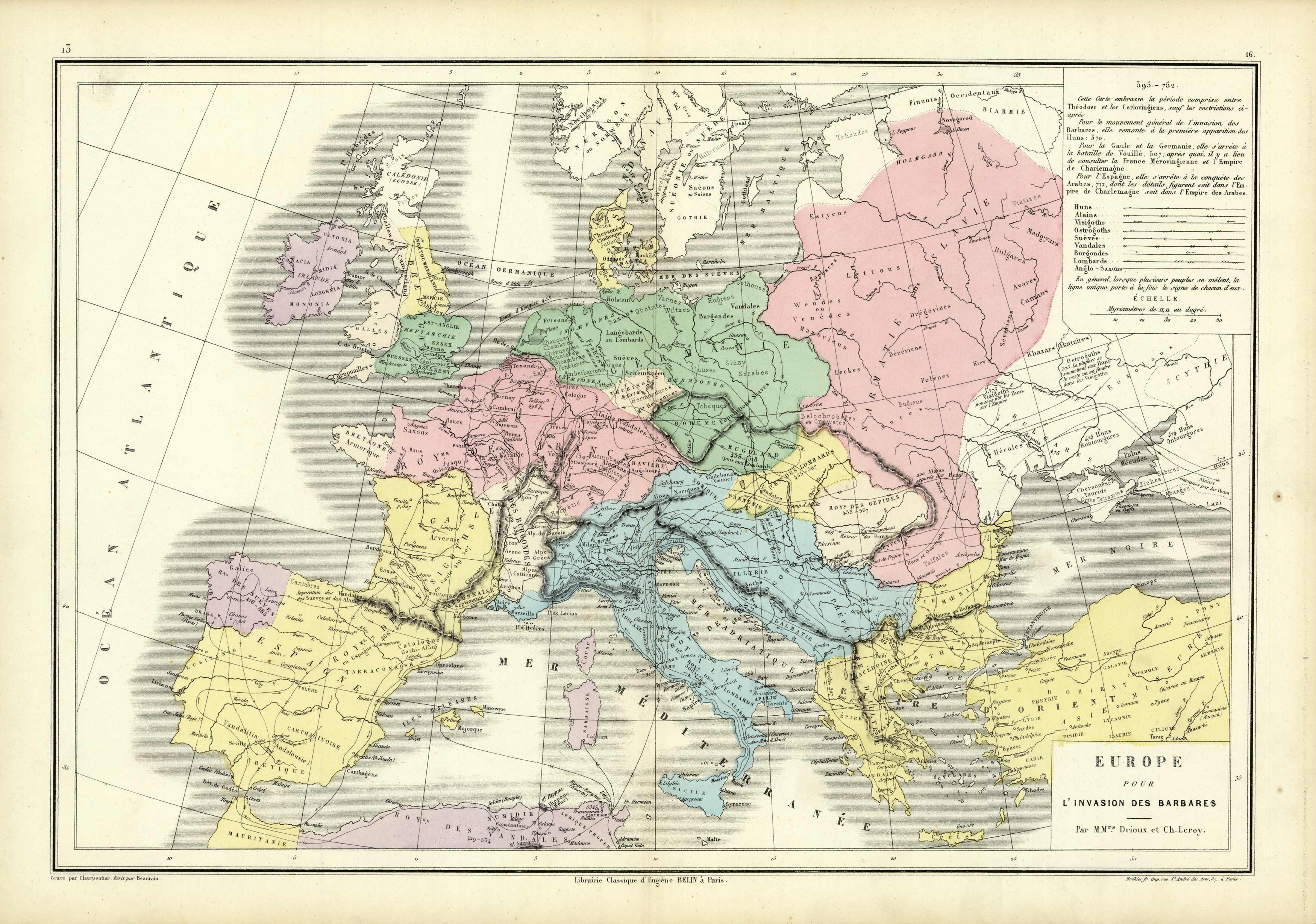 Europe pour lInvasion des Barbares (Europe for the Invasion of the Barbarians)'