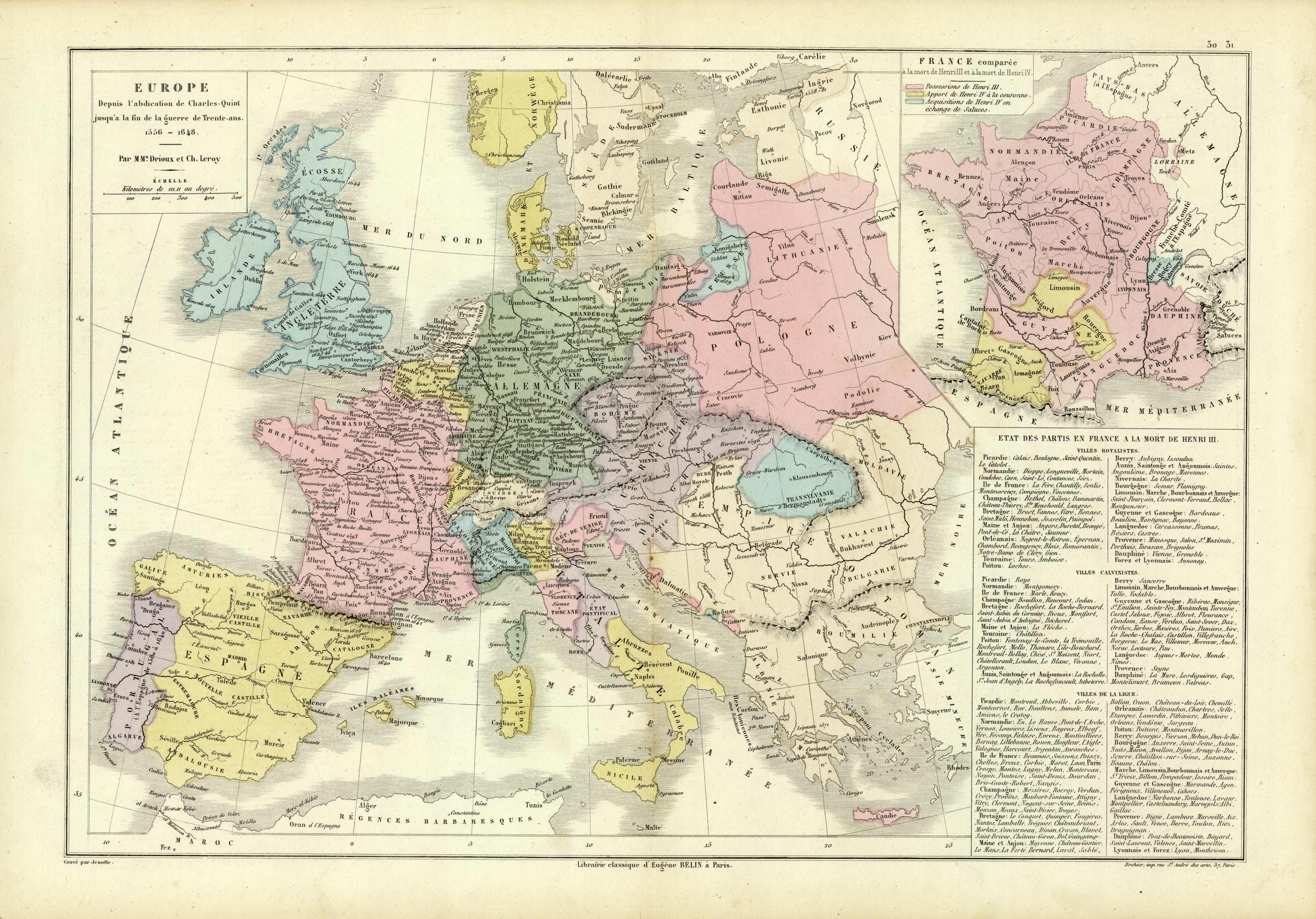 Europe 1556-1648