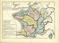 France Divisee en Bassins (France - Divided into Basins)