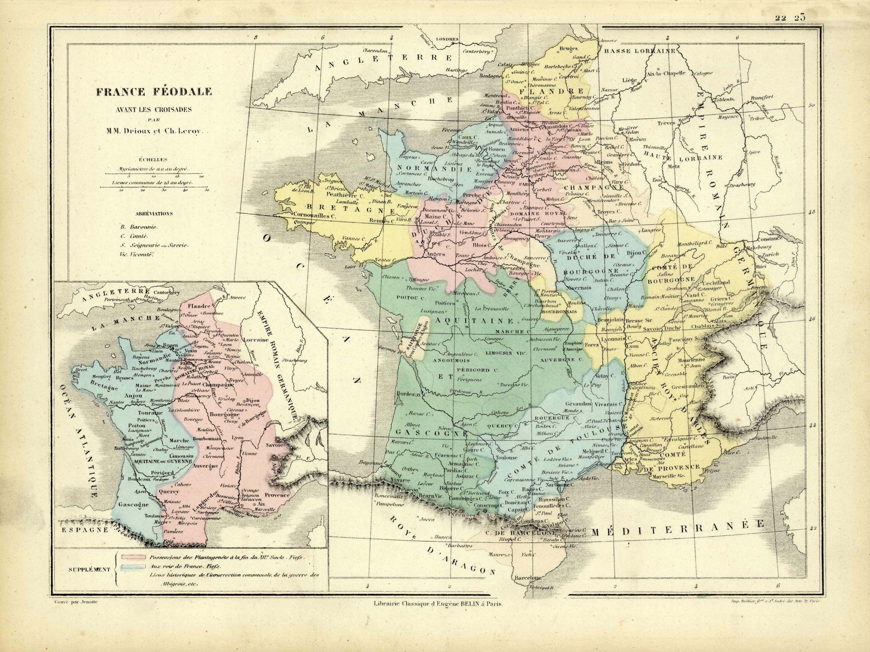 France Feodale Avant les Croisades (Feudal France Before the Crusades)