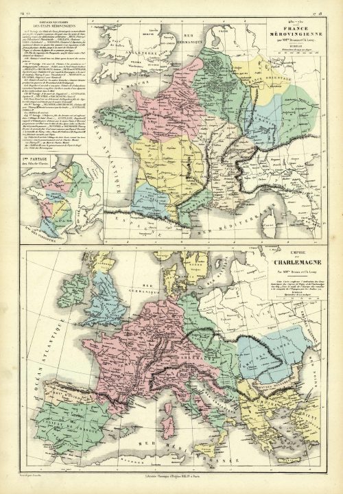 France Merovingienne / Empire de Charlemagne