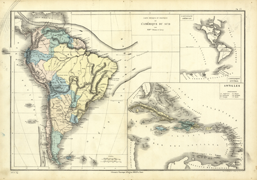 LAmerique du Sud/Antilles'