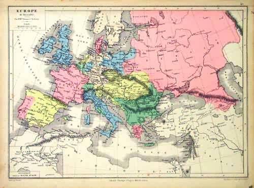 Europe de 1815 a 1866 (Europe of 1815 to 1866)