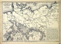 Carte Phyisique de LAllemagne du Nord (Physical Chart of North Germany)'