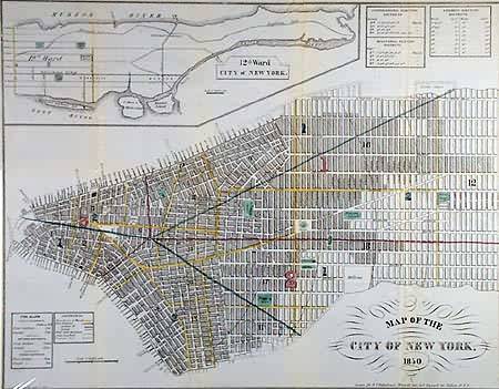 Map of the City of New York