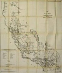 Map of Public Surveys in California to accompany Report of Surveyor Genl. 1857