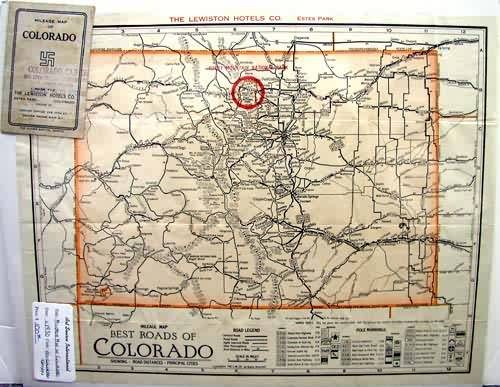 Mileage Map of Colorado